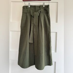 Club Monaco Olive Green Women's Skirt